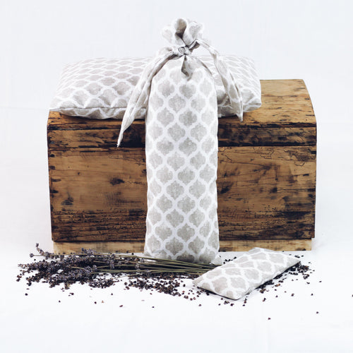 Tris benessere - fantasia beige LIMITED EDITION - Petra's Pillows